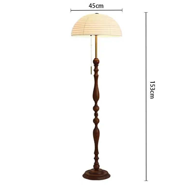 Nordic Modern Bedside Lamp Eye Protection Living Room Art Design Simple Vertical Floor Lamp Retro Style for Cozy Spaces