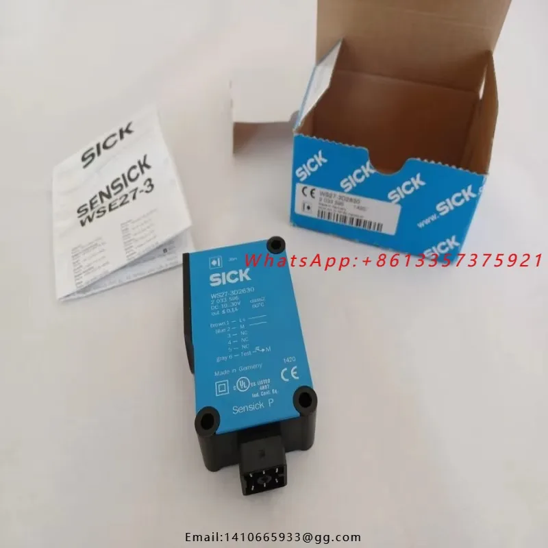 Brand New Retro-reflective Sensor WS27-3D2630 2033595 NEW and Original Packaging for Plc