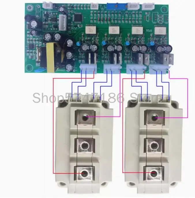 Imagem -03 - Placa de Controle Síncrona Automática da Movimentação do Módulo Buck Boost Igbt Mais Controle Mppt