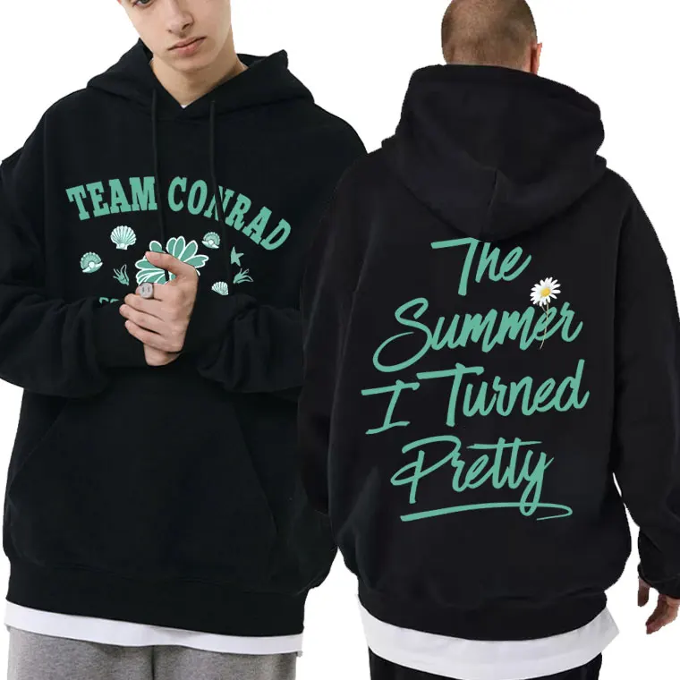 

The Summer I Turned Pretty Team Conrad Cousins Beach Hoodie Men Women Casual Fleece Cotton Pullover Unisex Oversized Sweatshirt