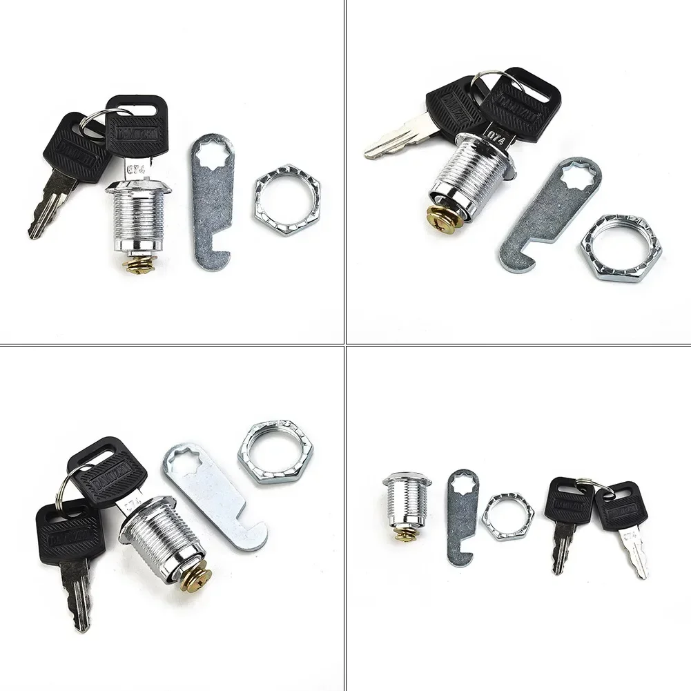 Hot Fashion Mailbox Lock Lock Cylinder Desk 16/20 Key Cupboard Drawer Elements File 16/20/25/30mm 2 Keyed 30mm