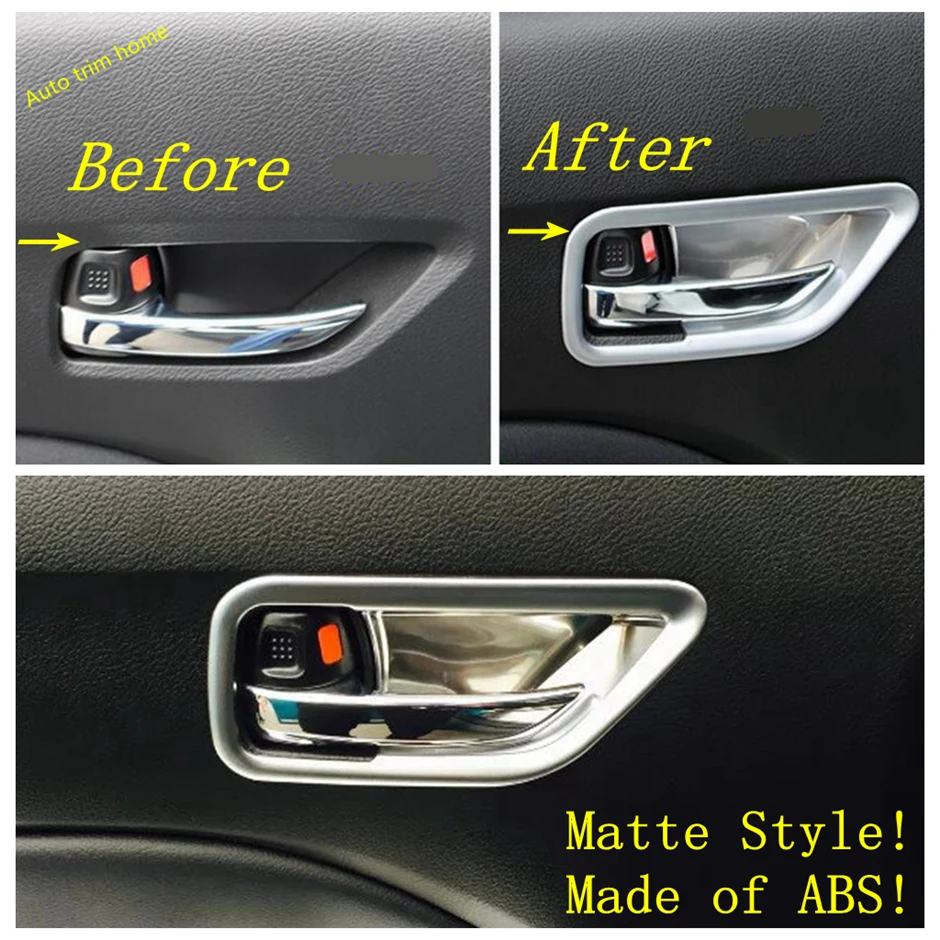 Air AC Vent Decor Frame Door Handle Bowl Steering Wheel Head Light Lamp Cover Trim For Suzuki Vitara 2015 - 2021 Car Accessories