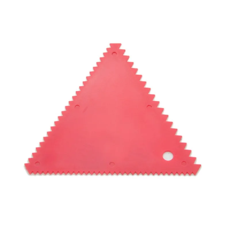 

10pcs/lot Plastic Triangular Cake Fondant Baking Scraper Pastry Bakery Tools HB0260