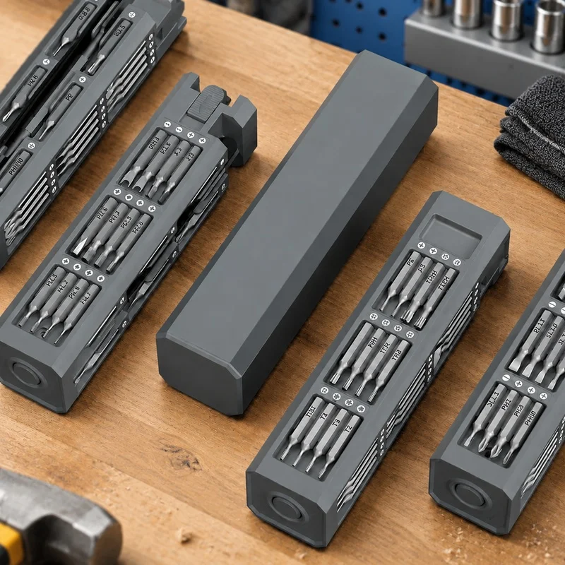 44-Piece Mobile Phone Repair Tool Set with Precision Mini Screwdrivers and Versatile Bit Selection