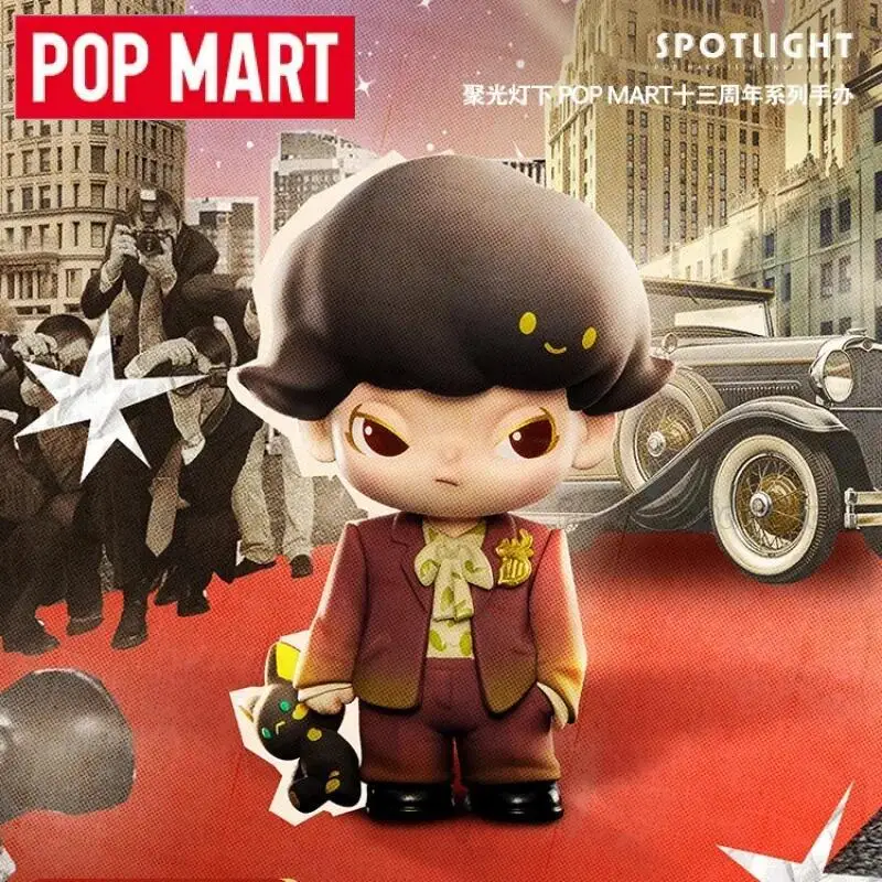 POP MART Faretto Popmart Serie 13esimo Anniversario Scatola Cieca Guess Bag Scatola Misteriosa Giocattoli Bambole Anime Figure Ornamenti Collezione