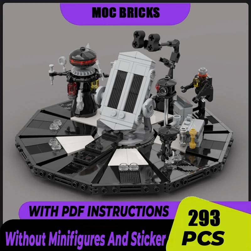 Star Movie Moc Building Blocks The Empire Lord Transformation Model Technology Bricks DIY Assembly Construction Toy Holiday Gift