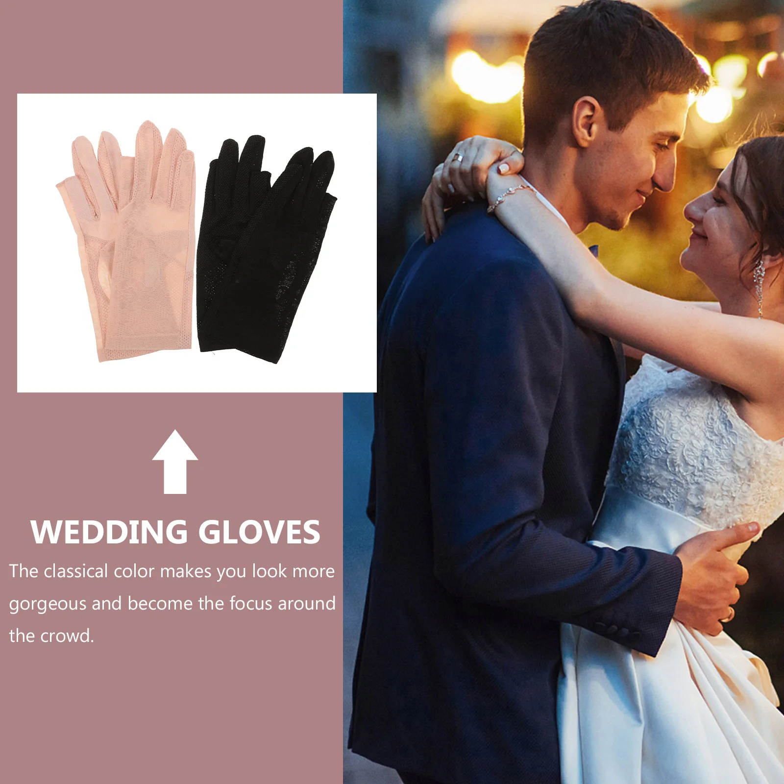 2Pairs قفازات ركوب الخيل المهنية عدم الانزلاق امتصاص الصدمات مقاومة للاهتراء لركوب الدراجات النارية القيادة التنزه التزلج #1