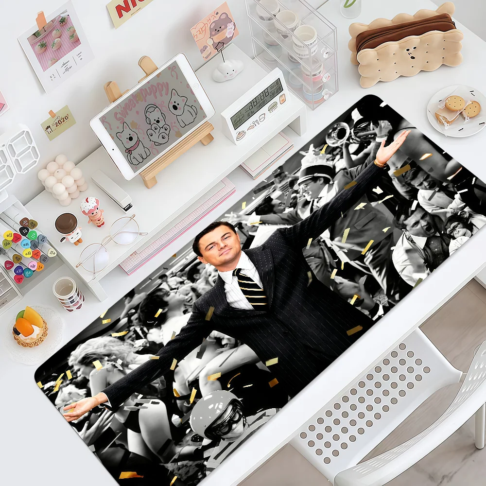 Mouse Street Pad Black MousePad Non-slip Lockedge Office Student Gaming Thickened The Large W-Wolf Writing Pad Wall Film Cushion