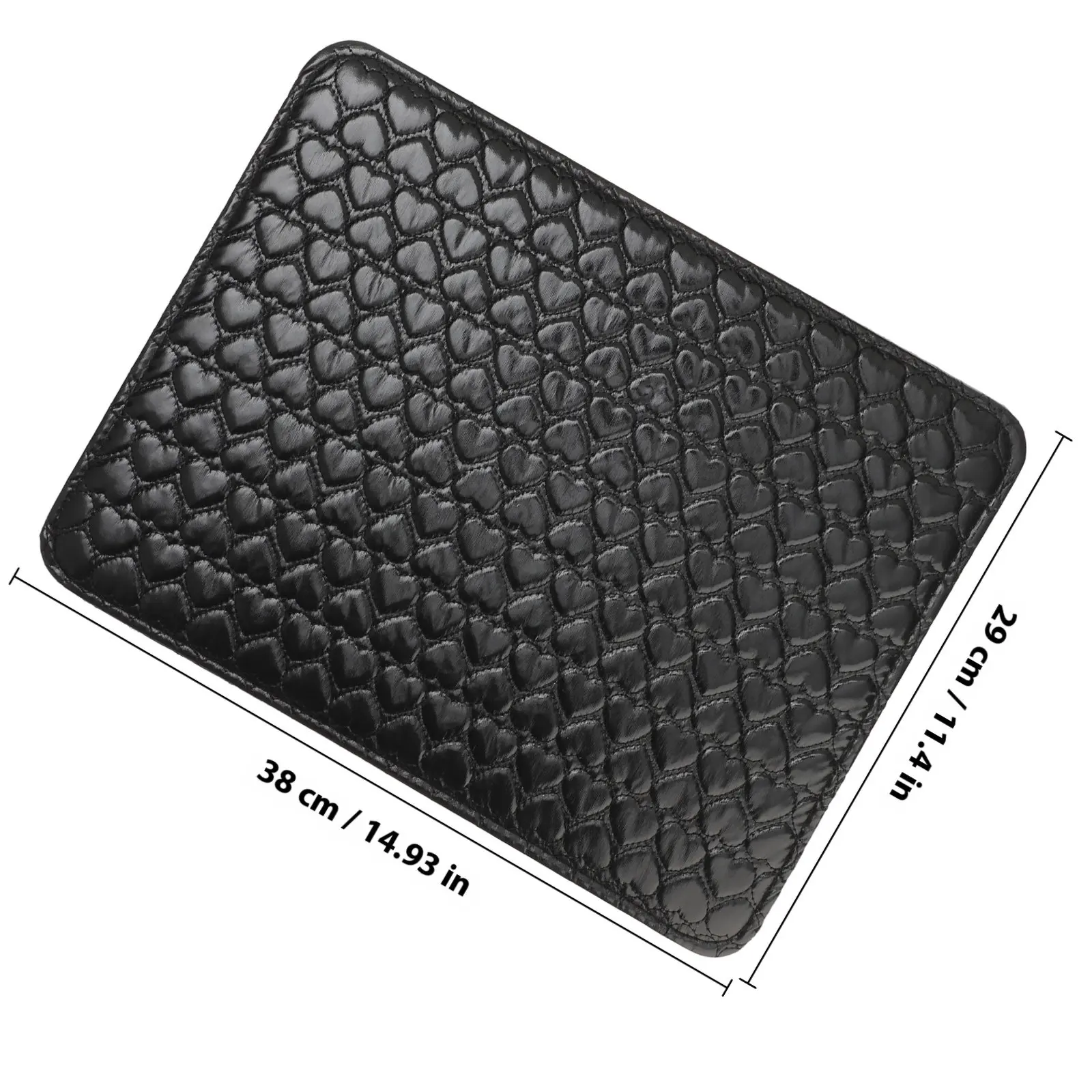 1Set PU Nail Art Hand Rest Cushion Black Foldable Manicure Mat Soft Comfortable Nail Art Supplies