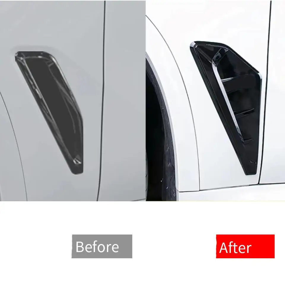 

Side Cheek Side Vents Are Suitable For 2019-2023 BMW X5 G05 Radiator Adhesive Side Cheek Side Vents