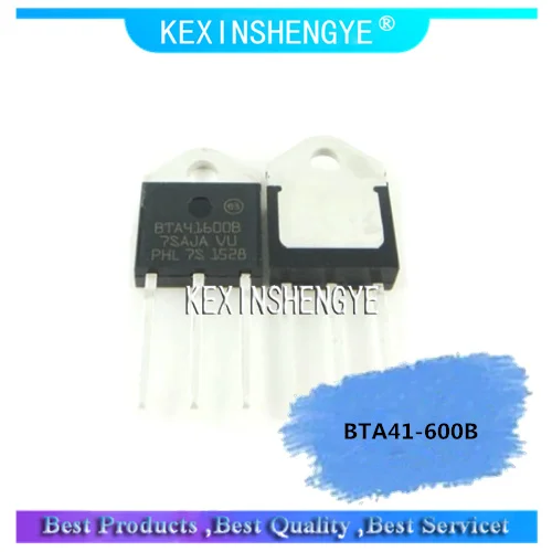 5pcs BTA41-600B BTA41600B BTA41-600B Triacs 40 Amp 600 700 800 Volt TO-3P