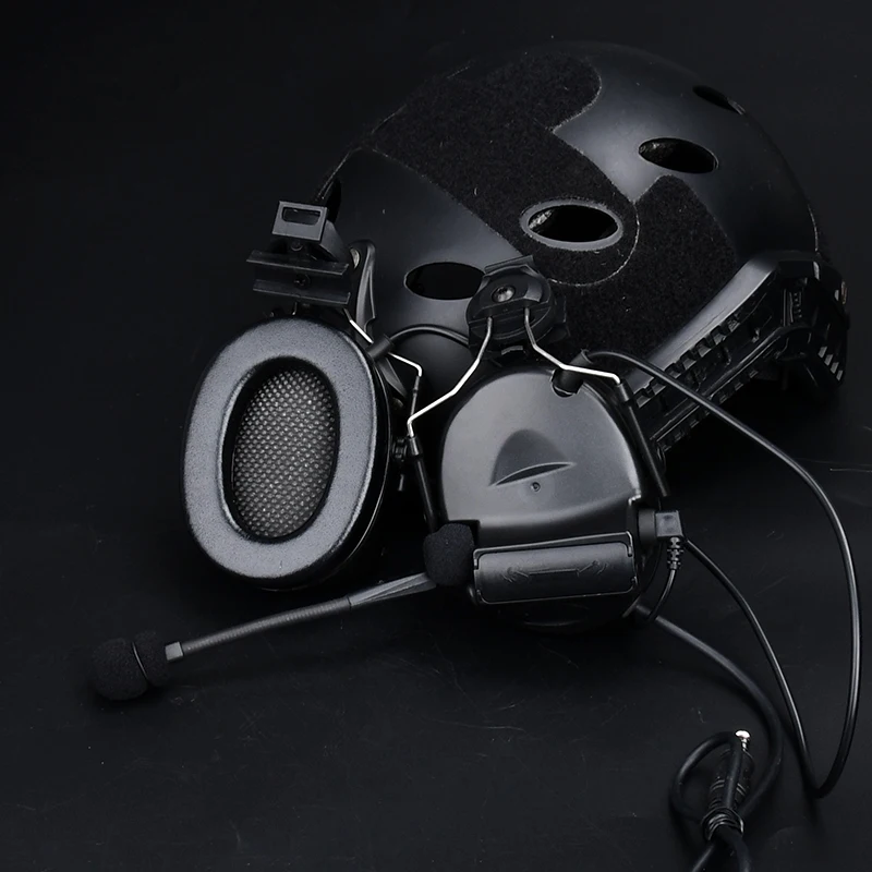 Auriculares tácticos C2: protección auditiva con reducción de ruido para tiro - imagen 5