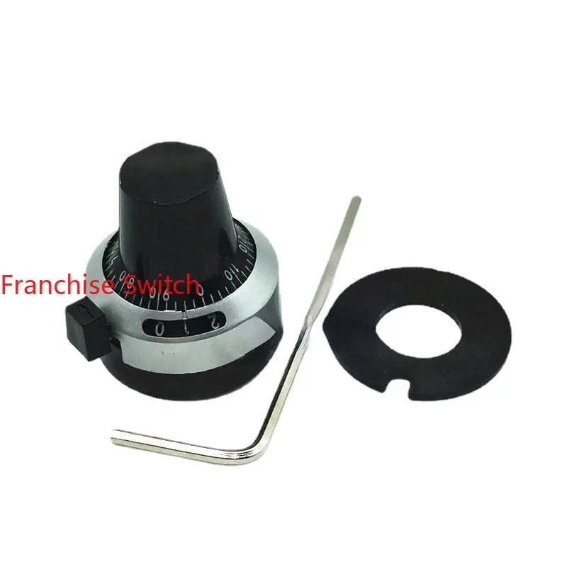 

10PCS The Inner Hole Of Digital Knob Multi-turn Potentiometer Is 4 Mm, 6 4mm 6mm 6.4mm, Which Matched With 3590S 534 22HP