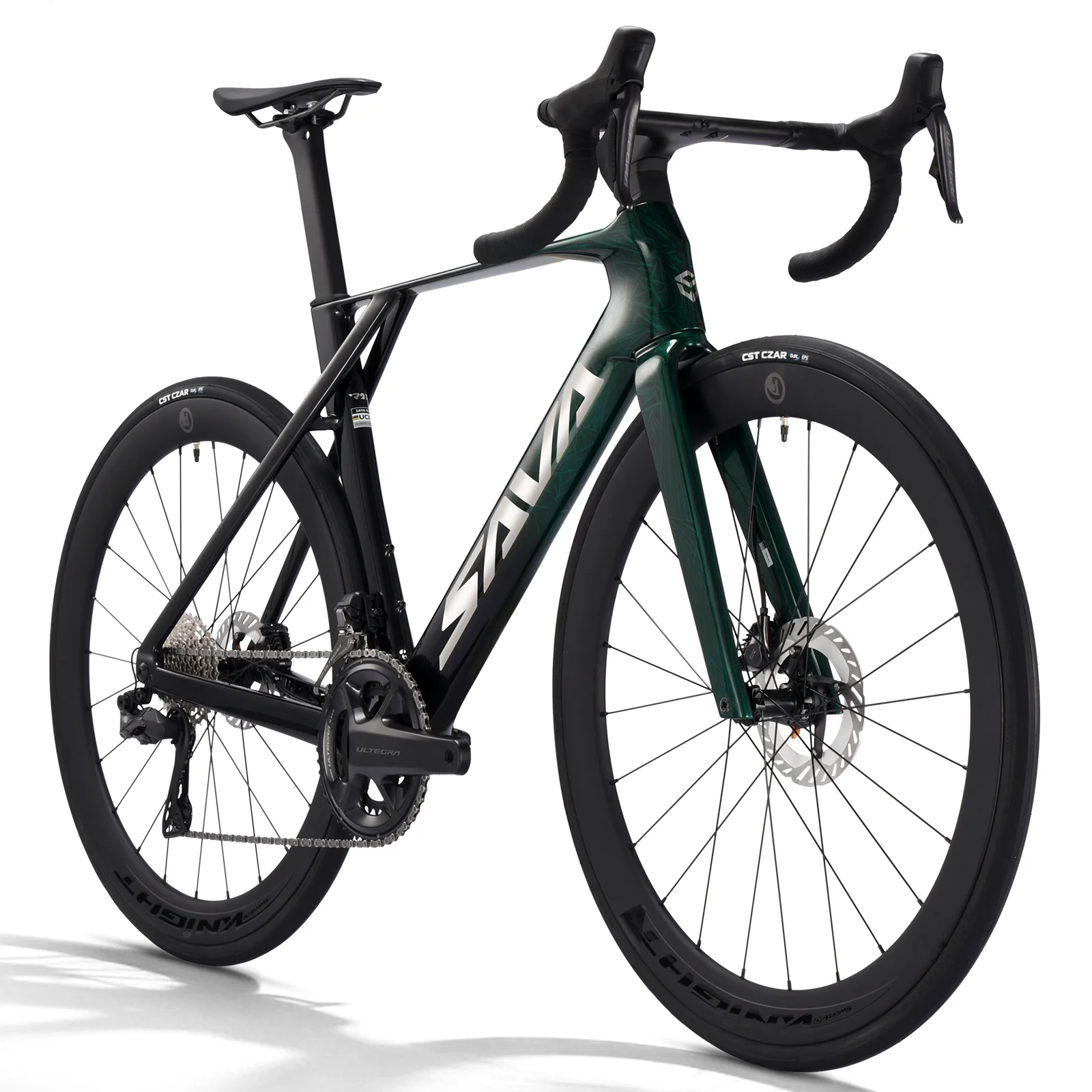 SAVA New Blade SLR8 Carbon Fiber Road Bike, 700C Adult DI2 Bike with SHIMANO ULTEGRA Di2 R8170 Components High-End Race Bike view 6