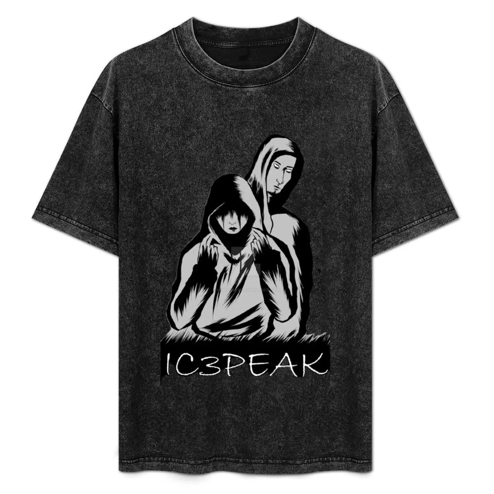 

ic3peak T-Shirt Basic Solid Tee for Daily Use