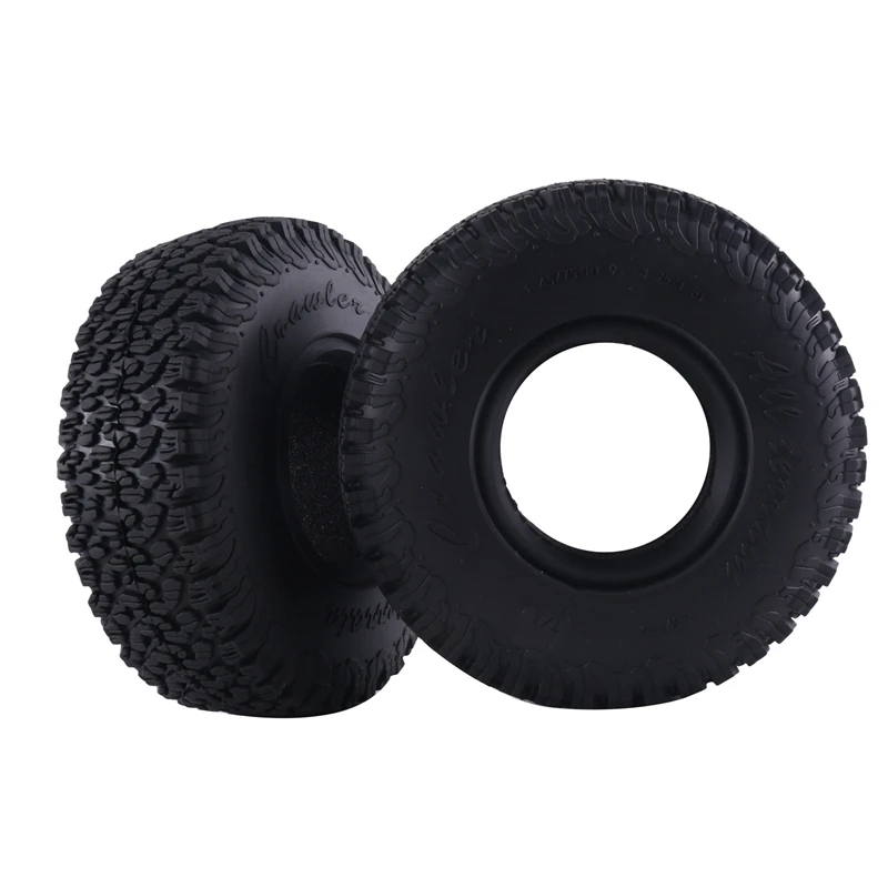 4 PCS Climbing Car Tire For 1/10 Scale RC Off Road Crawler Truck Bbfgoodrich Mud Terrain T/A KM2 KM3 TH2