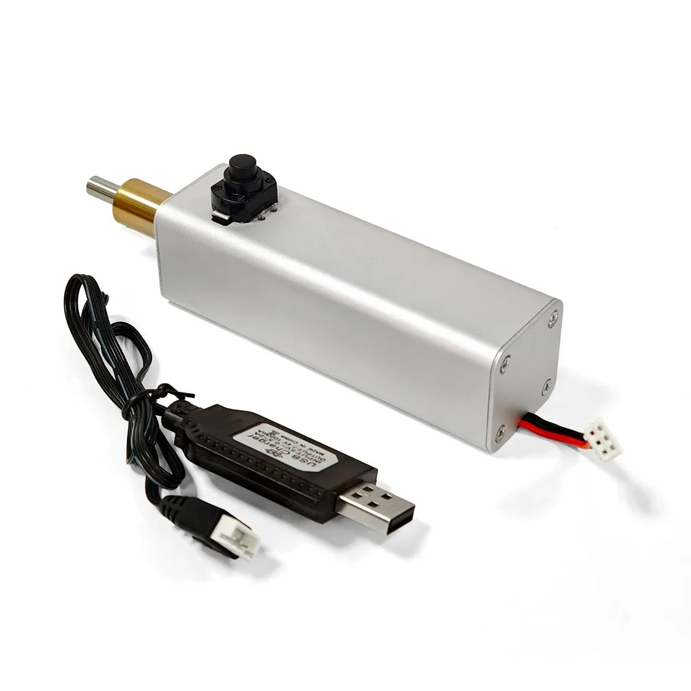 Engine Model Starter Lever USB Connector 7.4V One-button Electric Start Methanol Engine Gas Version Engine Igniter