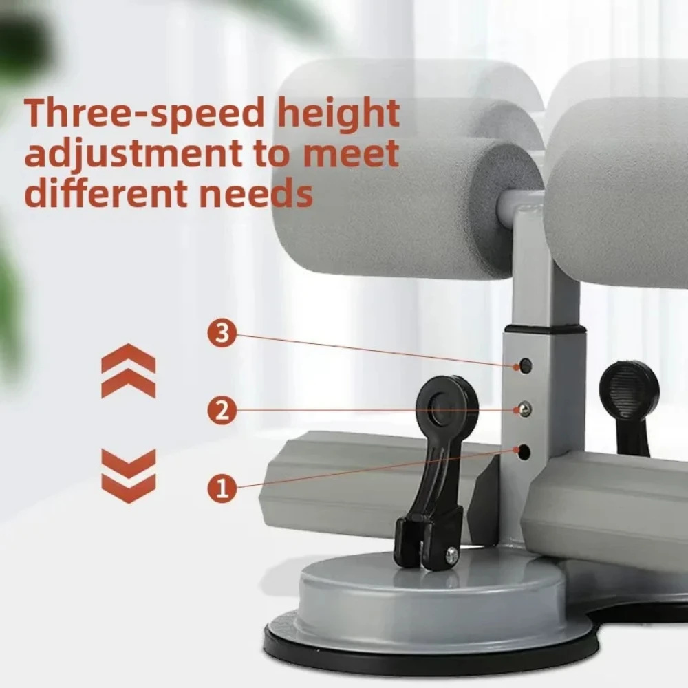 Verstelbare buikzitapparatuur met zuignappen Enkelsteun Fitness Workout Sportoefeningshulpmiddelen voor thuisgebruik binnenshuis