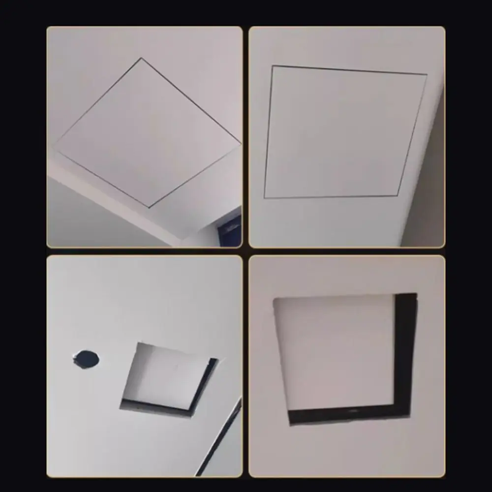 Durable Aluminum alloy Cement Board Access Panel Anti-corrosion Moisture-proof Inspection Door Invisible Maintenance Access Port