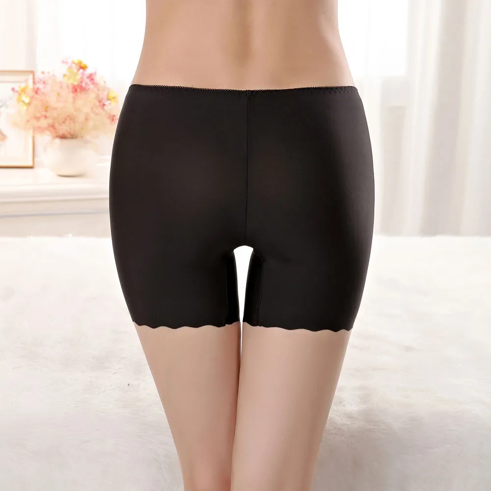 Seamless Safety Shorts For Dress Wear Women Sexy Boxer Breathable Pants Underwear Shorts Underpants Female Safetyshorts Lingerie