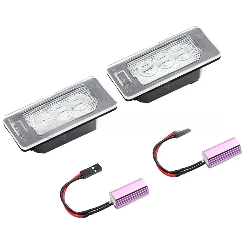 

Zza для 1 пары светодиодных фонарей номерного знака, подходящих для Passat, Paul, Tiguan, Golf Estate MK6 K7