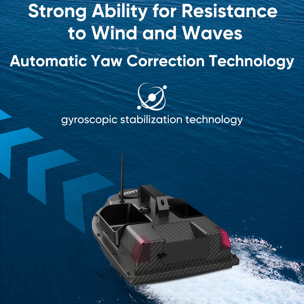 Imagem -04 - Wireless Remote Control Bait Boat Barco Alimentador de Pesca Bait Containers 99 Baiting Spots Gps 600m rc