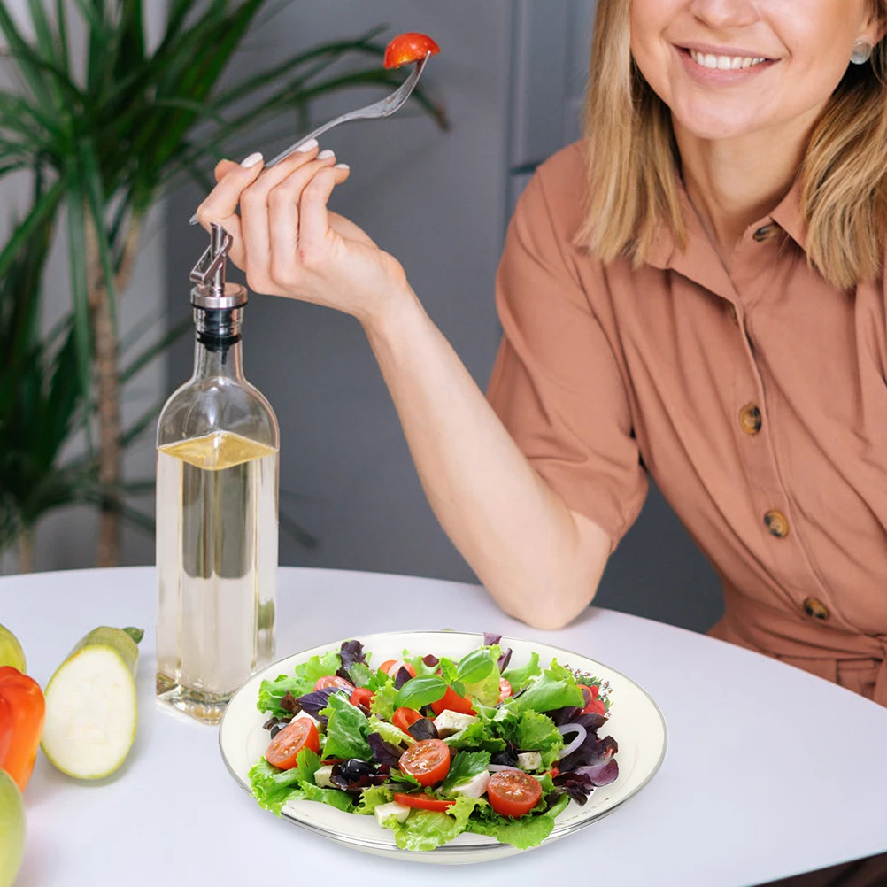 

Vintage Enamel Plate Snacks Serving Tray for Home Tea Fruit Decoration Thicken Retro Style Kitchen Camping Food Storage