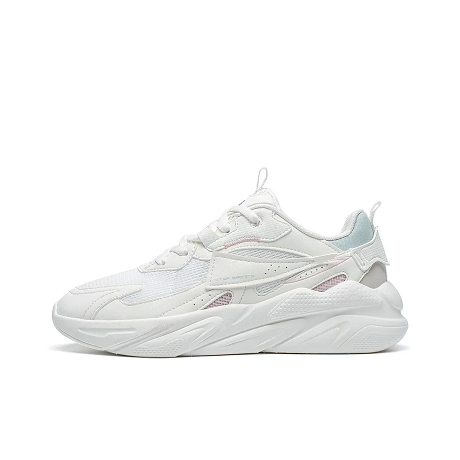 xtep-xiaoyun-baskets-basses-a-semelle-epaisse-pour-femmes-blanc-et-vert-878118320026