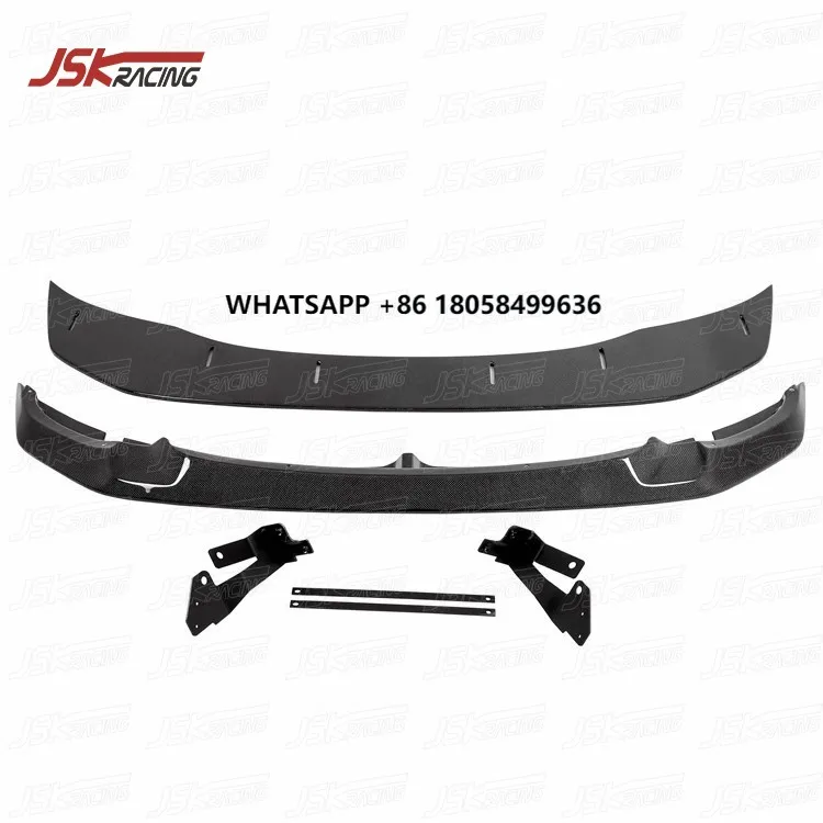 

GTS STYLE CARBON FIBER FRONT LIP (PLAIN WAVE) for 2014-2018 BW 4 SERIES F82 M4
