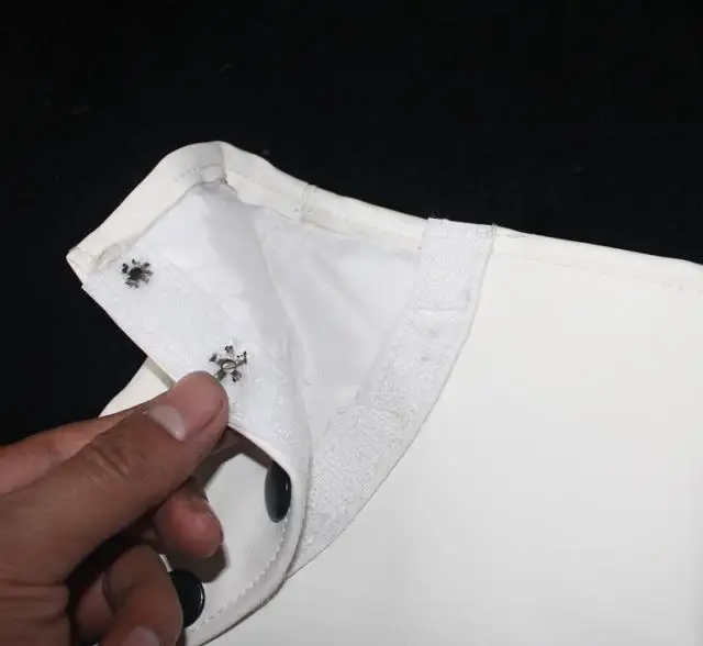 MJ Dangerous White Shoe Cover Michael Jackson Shoes Leather Spats Cover for Performance SC Smooth Criminal MV Vocal Concert