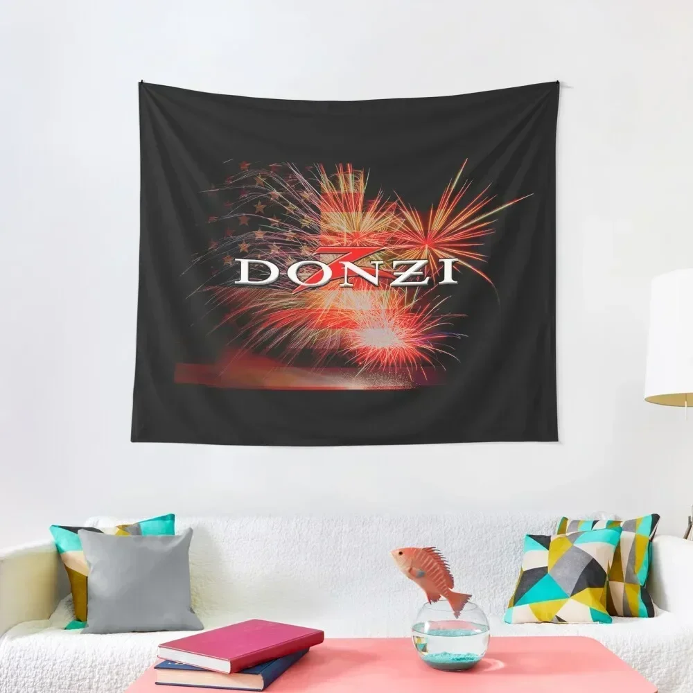 Donzi Fireworks Boating Fourth Of July Tapestry Things To Decorate The Room Kawaii Room Decor Tapestry