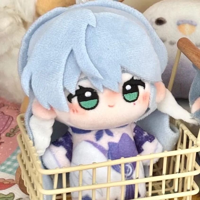 10CM อะนิเมะ Honkai: Star Rail Sunday Robin COSPLAY ตุ๊กตา Plushie กระเป๋าพวงกุญแจกระเป๋าเป้สะพายหลังจี้ Soft Body ของขวัญวันเกิด