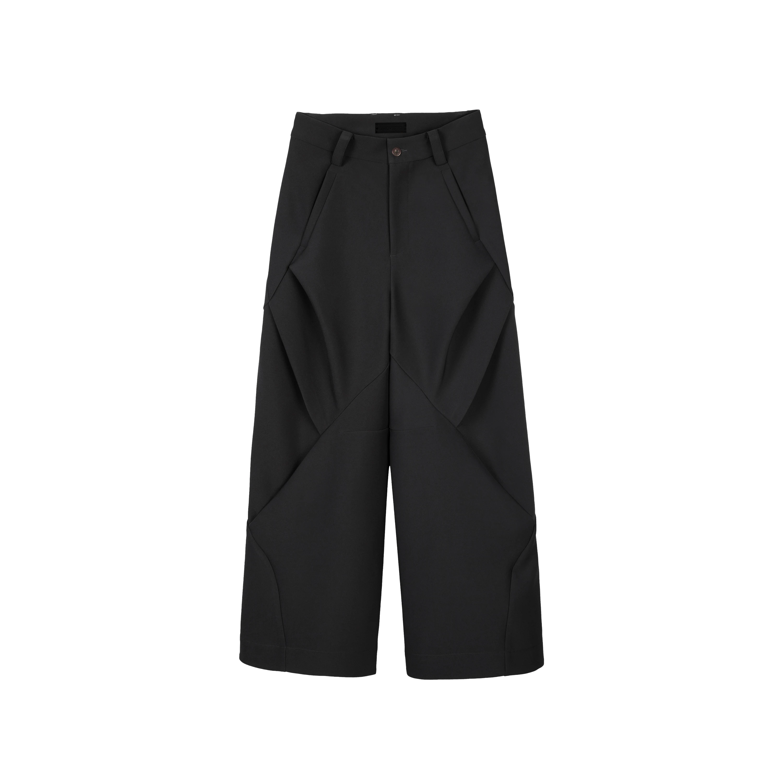 BAOVICTO Original Diamond Pattern Loose Wide Leg Pants Anti