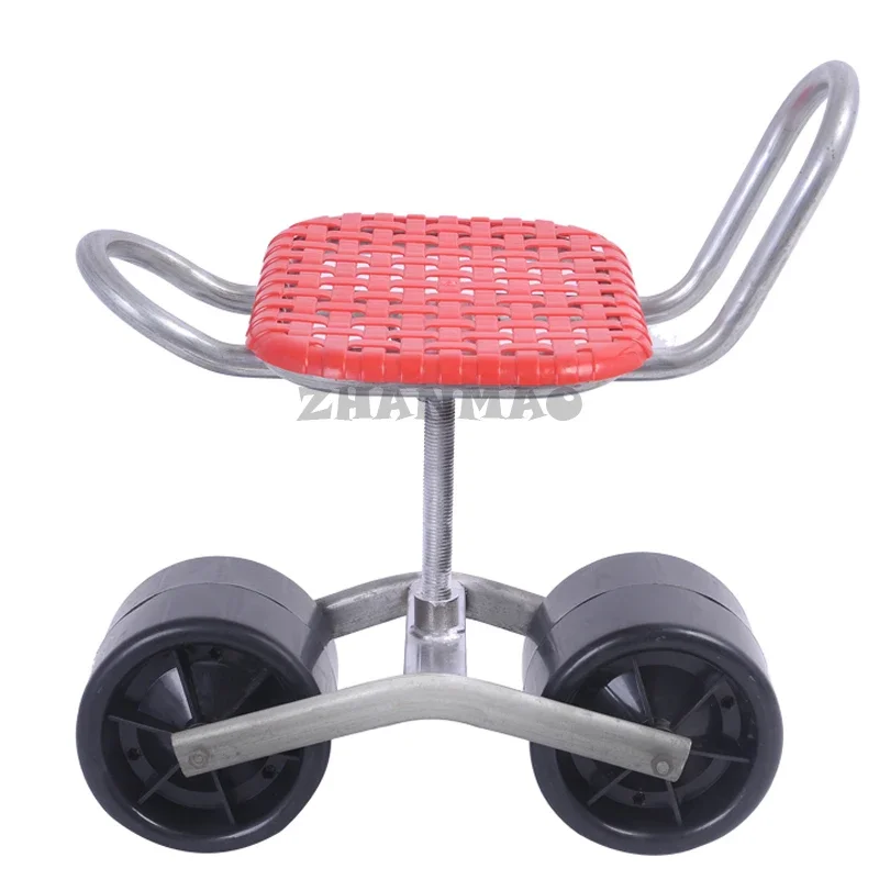 Upgraded Greenhouse Lazy Car Lazy Stool Planting Cotton Pruning Tool Cart Field Seat Portable Work Bench