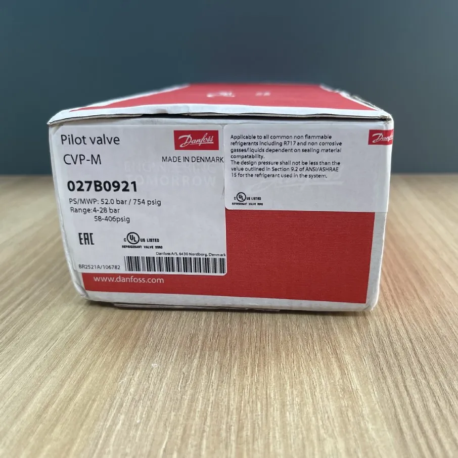 

Pilot valve CVP-M Constant-pressure pilot valve 027B0921/027B0920/027B0922 027B0930/027B0931 027B0940/027B0941