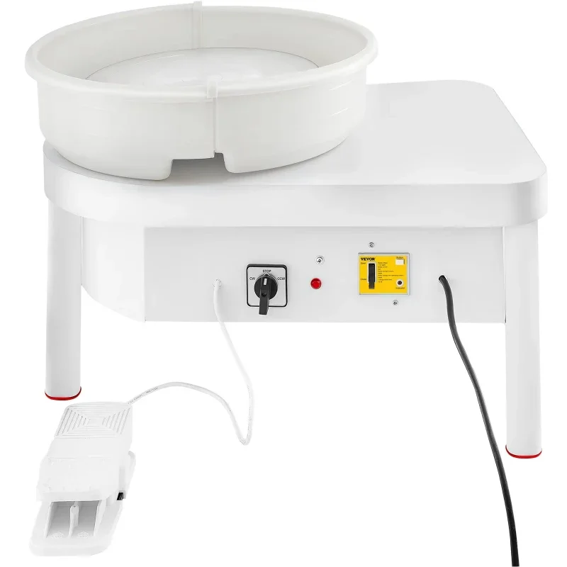 

Wheel 36cm Pottery Forming Machine with Foot Pedal Pottery Wheel for Adults 450W Electric Pottery Wheel