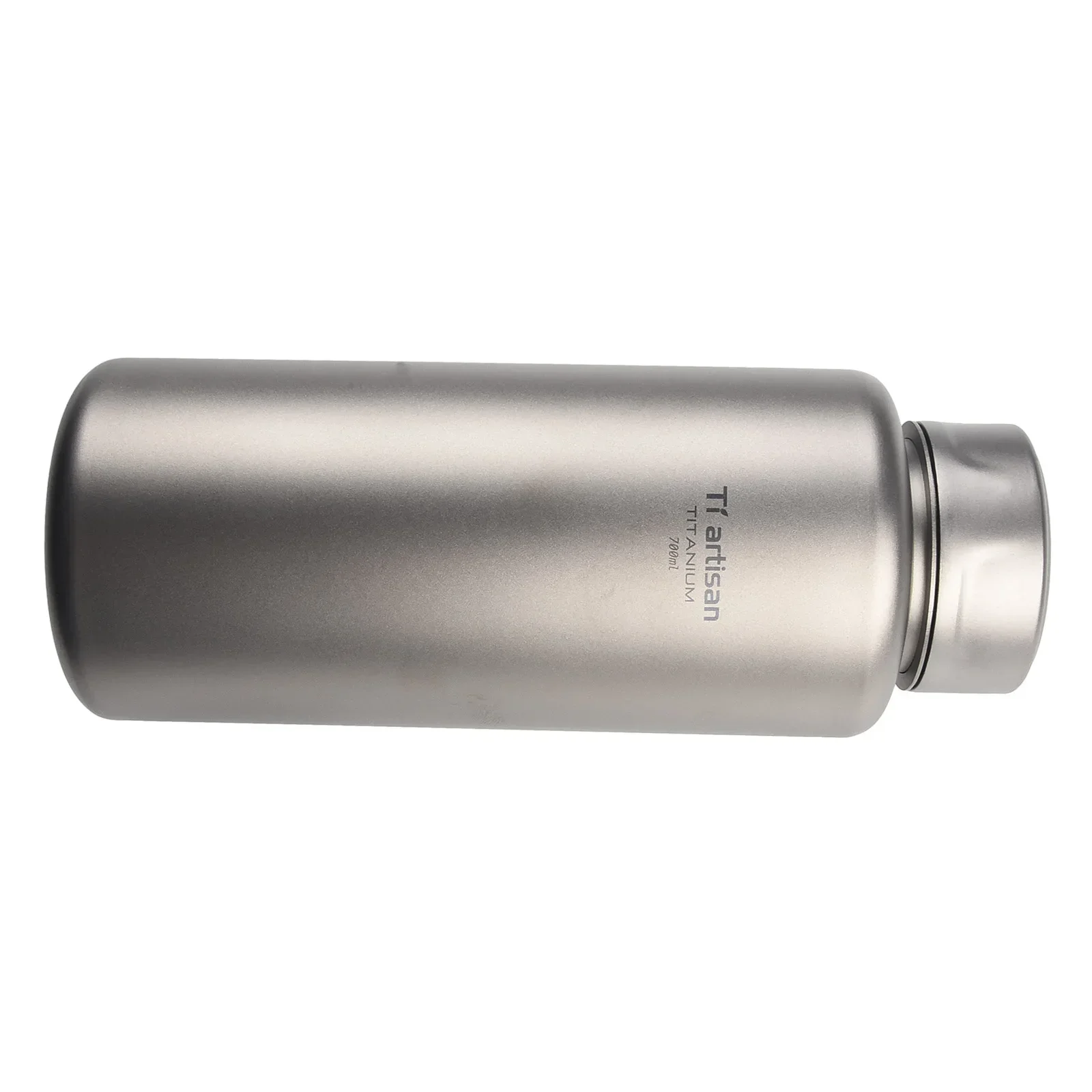 Imagem -03 - Garrafa de Água Titanium Portátil com Bolsa de Pano Caneca Bebendo ao ar Livre Forte e Leve 96 Caracteres 700 ml 1000ml Capacidade