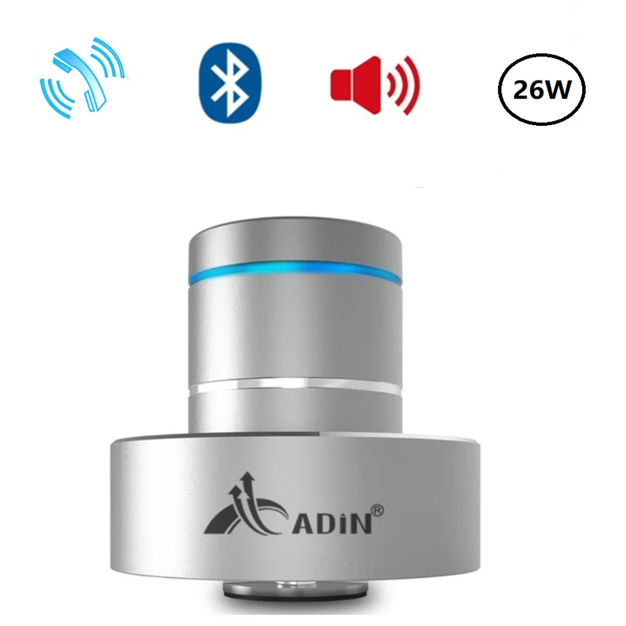 ​ ​ Adin 26 Вт анти-соседка вибрационный динамик вибро беспроводные Bluetooth колонки с сабвуфером мини-портативная звуковая панель звуковая коробка