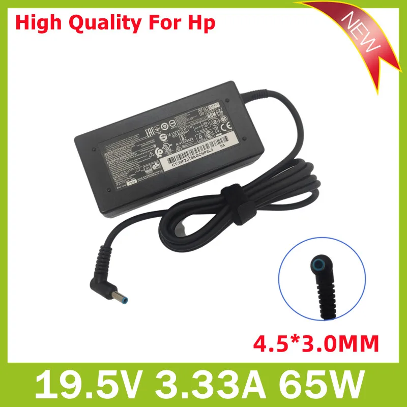 

19.5V 3.33A 4.5*3.0mm Blue tip 65W Laptop AC Power Adapter Charger for HP Chromebook 11 G4 EE 11 G5 11 G5 EE 14 G3 246 G4 248