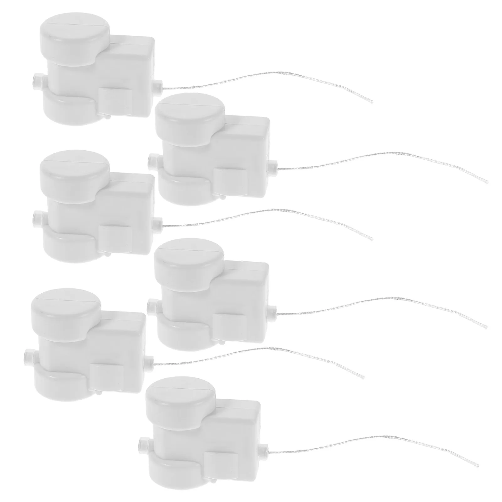 

6Pcs Pull String Vibration Mechanism Plastic DIY Stuffed Animal Craft Parts Easy Install Child Interactive Accessory