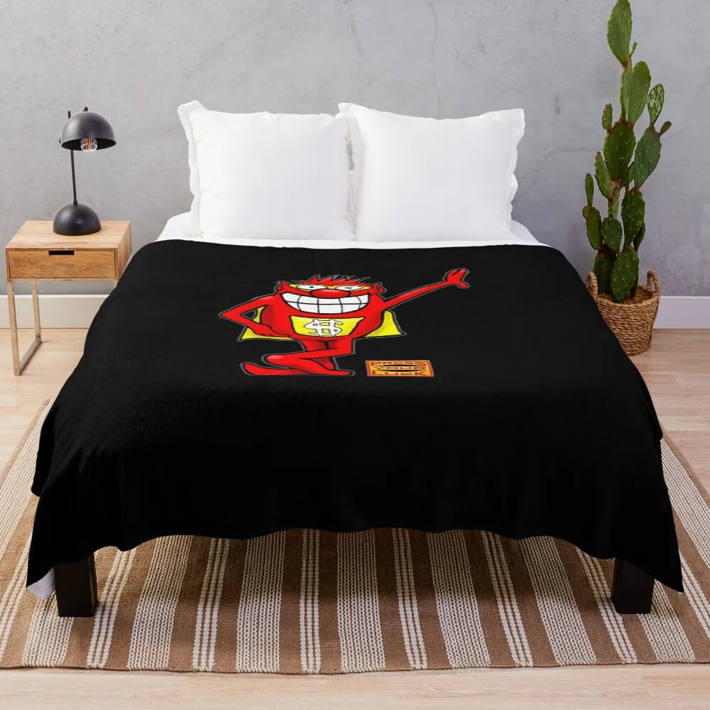 

BUZZR Press Your Luck Whammy Throw Blanket Sleeping Bag Polar Thermals For Travel Decoratives Blankets
