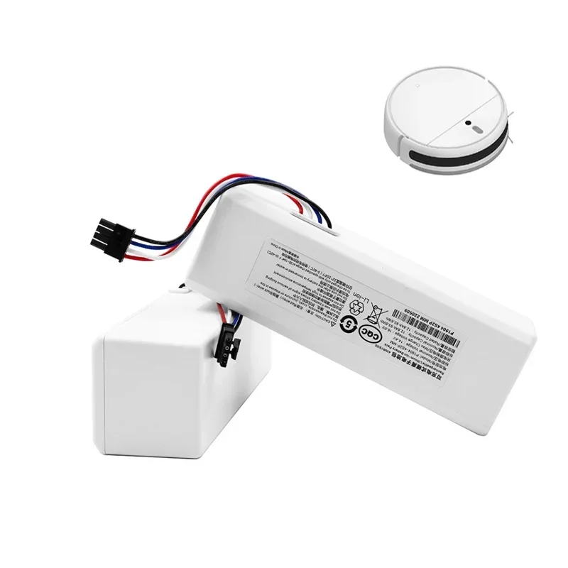 AIMJIN 12800mAh 14.4V بطارية ليثيوم أيون بديلة لشاومي مكانس كهربائية للكنس P1904 4S1P MM