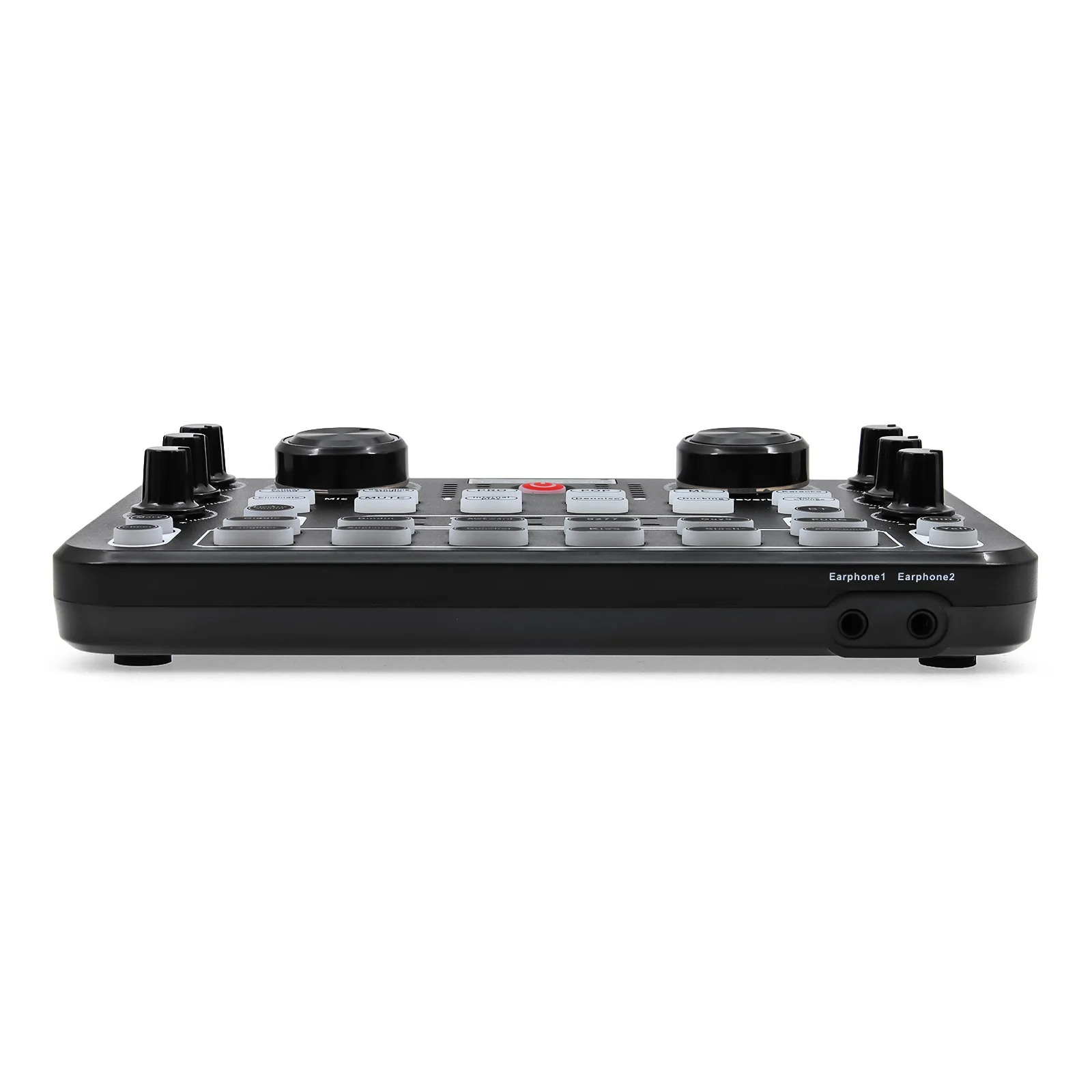 X60 Professioneller Audio-Mixer, Soundkarte, englische Version, multifunktionales DJ-Equipment für Karaoke, Live-Übertragung, Studioaufnahmen – Detail 6