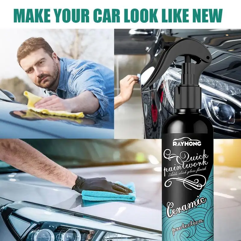 

Car Ceramic Nano Coating Liquid Spray 100ml Auto Hydrophobic Polish Detailing Protective Ceramic Polish Paint Care Agent For RVs