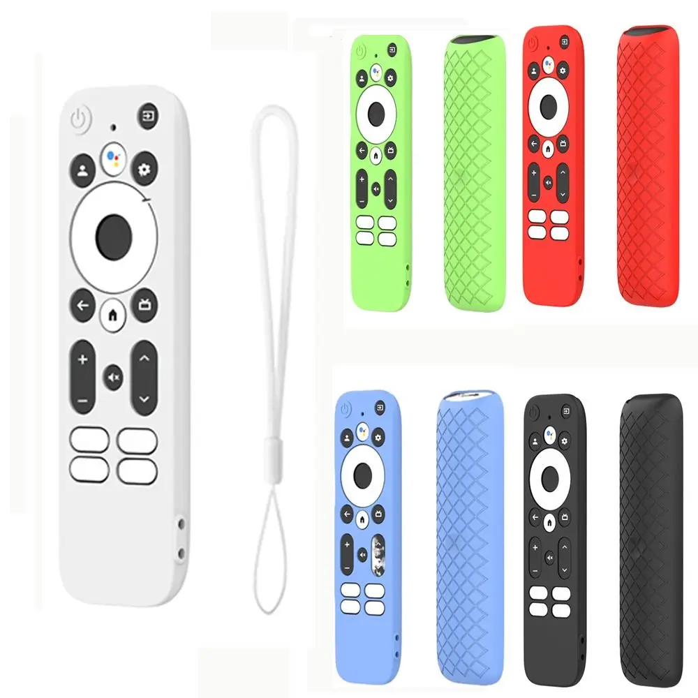 Skin-Friendly Remote Control Sleeve Washable Durable Glowing Case Dirt-resistant Silicone for MECOOL KD3 Android TV Stick