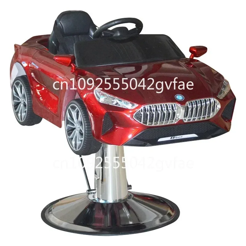 Children's Barber Chair, Child Seat Cushion, Hairdressing Lift Chair, Baby MP3 Music Car, Hair Cutting Seat, Cartoon Car