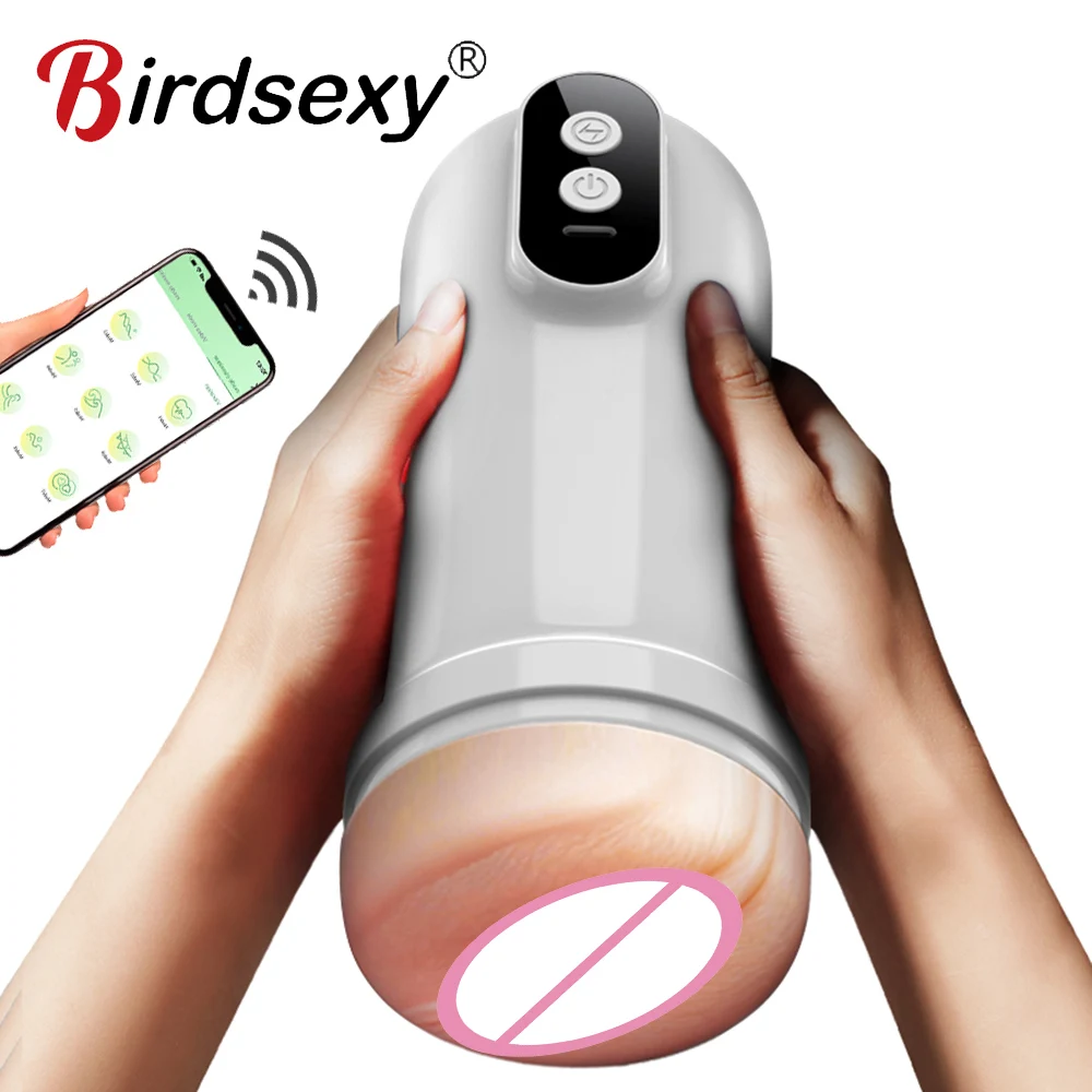 APP عن بعد التلقائي مص ذكر الاستمناء كأس المهبل الحقيقي الاهتزاز اللسان الاستمناء آلات الجنس ساخنة لعب للرجل