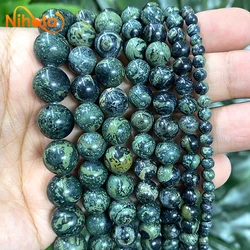 4/6/8/10/12mm New Material Kambaba Jaspers Round Beads for Earrings Rings Jewelry Making DIY Bracelet Accessories15'' Strand