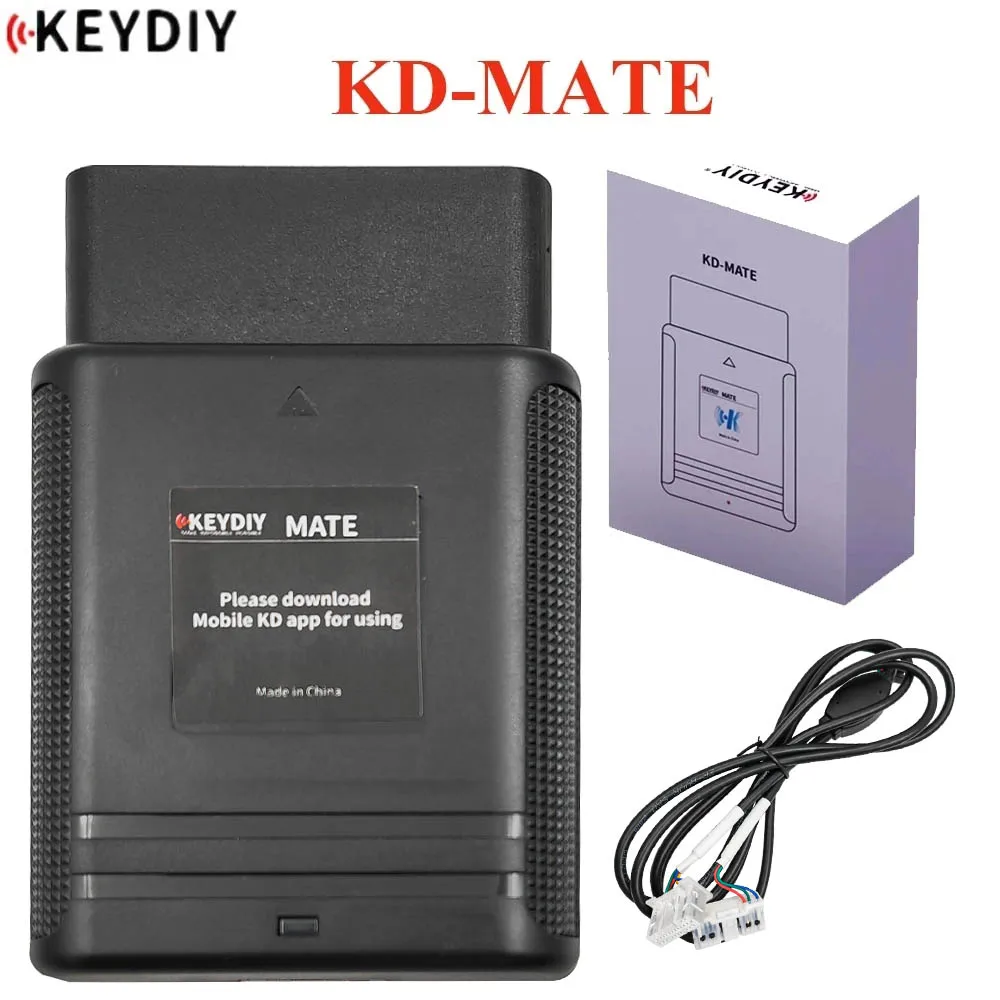 KEYDIY KD KD MATE Mobile KD Connection OBD Adapter through Bluetooth Work with KDXI/KDMax KD Universal Car Key Remote For Toyota