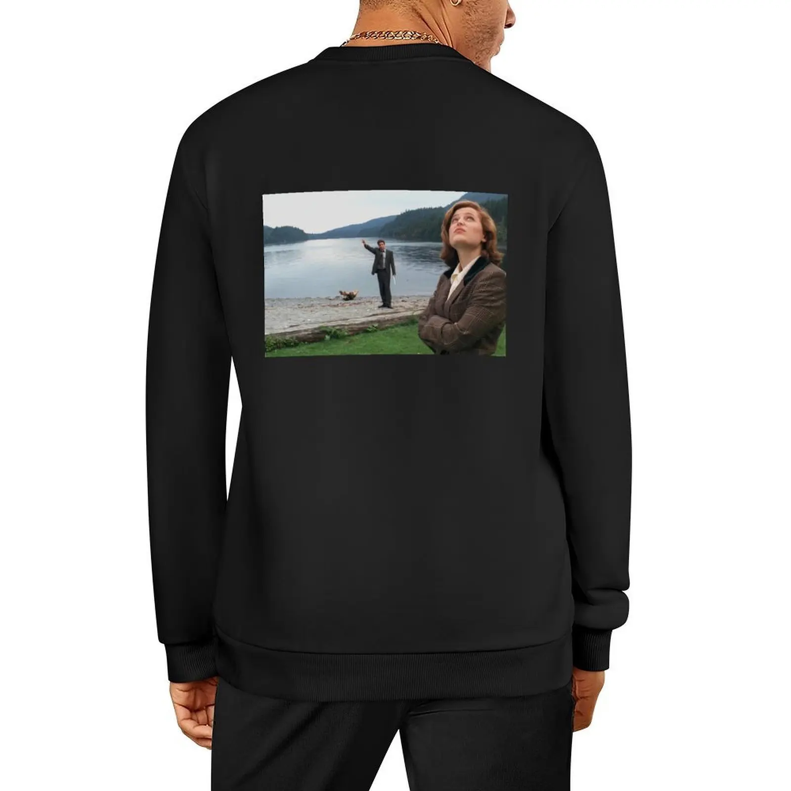 

Mulder and Scully - The X-Files Pullover autumn jacket men men's coat mens designer clothes korean clothes sweatshirt for men